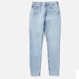 Everlane Ankle High Rise Skinny Jean light blue 27
